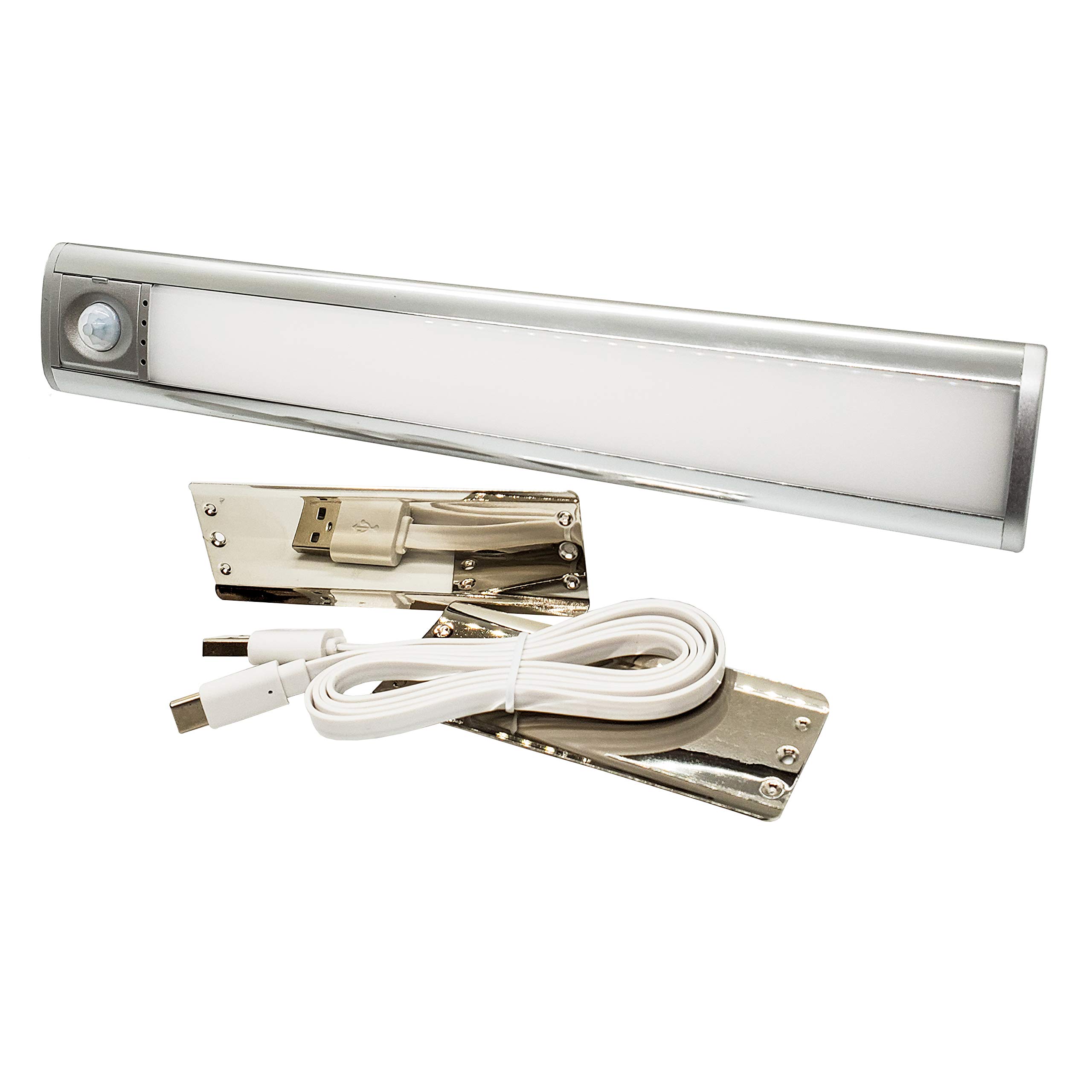 OZUSA 33-LED USB Rechargeable Wireless Motion Sensor Light with Magnetic Base - Under Cabinet Lighting for Kitchen, RV, Camper, Boat & Marine Use