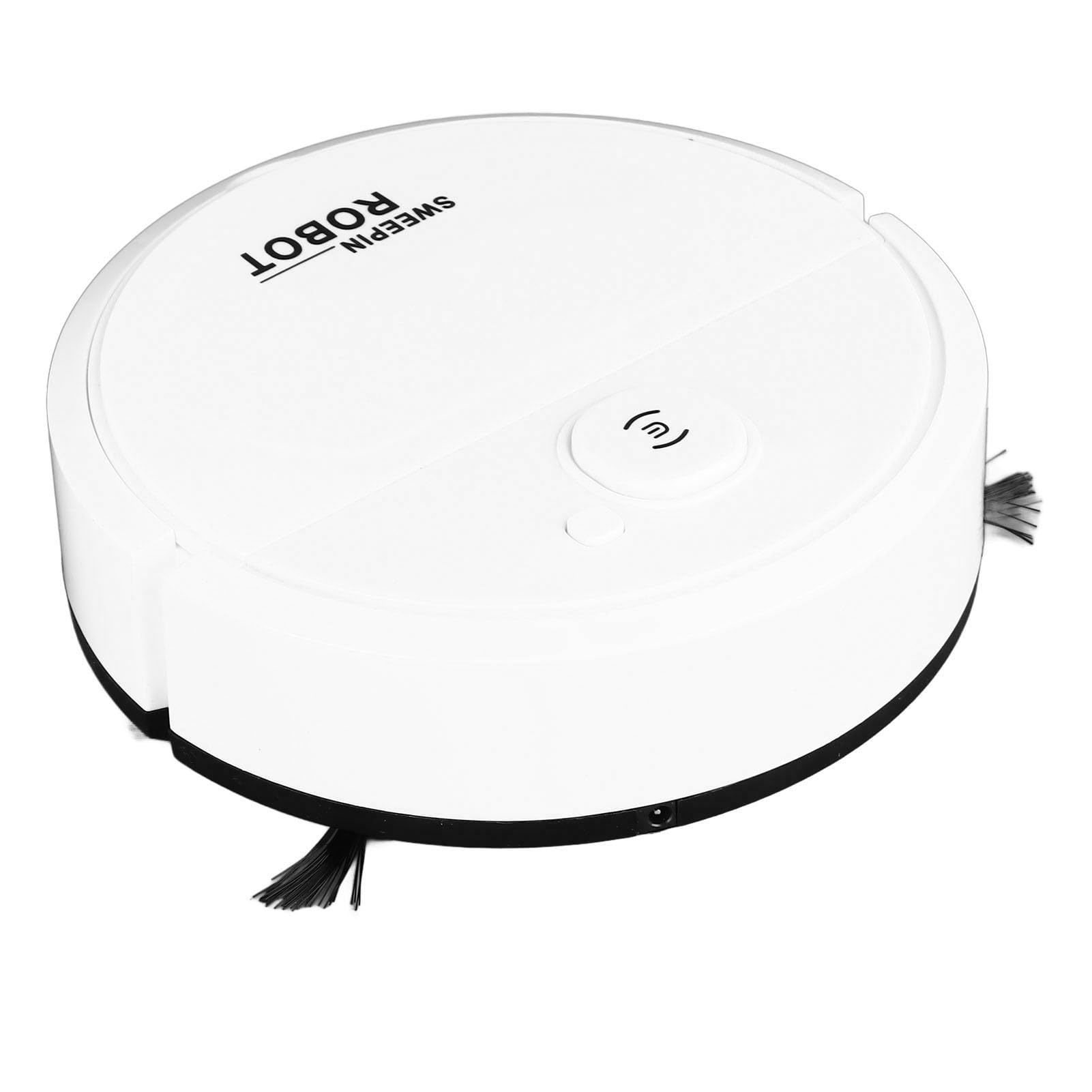 Robot Vacuum Cleaner with Powerful Suction - Automatic Smart Vacuum for Pet Hair, Hard Floors & Daily Home Cleaning | Ideal for Living Rooms, Bedrooms & Pet-Friendly Households