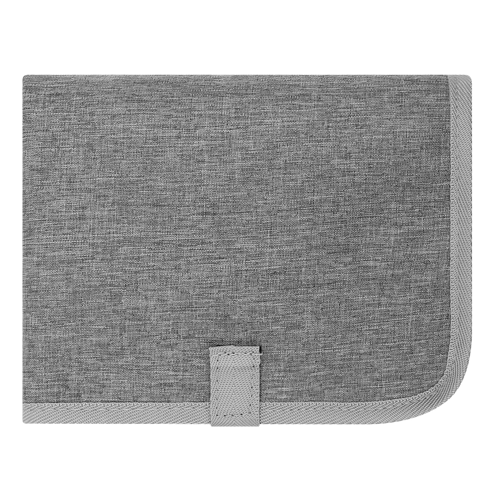 Accmor Portable Waterproof Baby Changing Pad - Grey | Travel Diaper Changing Mat for On-the-Go Parents | Perfect for Nursery, Car, Stroller & Diaper Bag