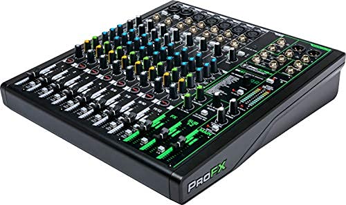 Mackie CR5-X Studio Monitor Pair & ProFX12v3 12-Channel USB Mixer with Effects - Professional Audio Bundle for Home Studio, Podcasting, and Live Performances
