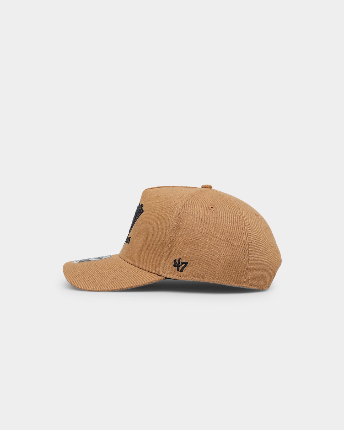 47 Brand Anaheim Ducks Replica 47 MVP DT Snapback Camel Hat - Official NHL Hockey Cap for Men & Women - Perfect for Game Day, Streetwear & Sports Fans