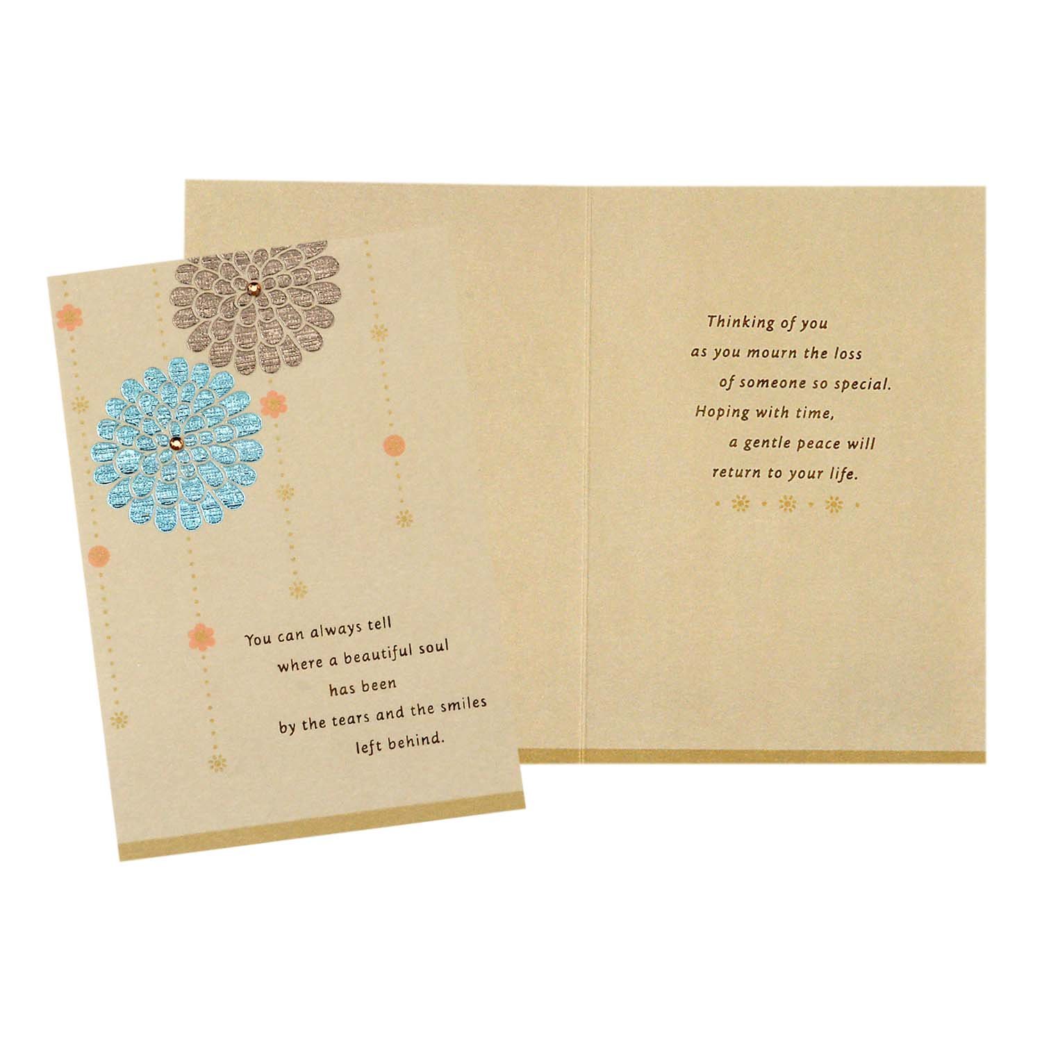 Hallmark Sympathy Cards Assortment Pack - 5 Thoughtful Condolence Cards with Envelopes | Funeral, Memorial Service & Bereavement Gifts | Perfect for Loss of Loved One, Friend or Family Member