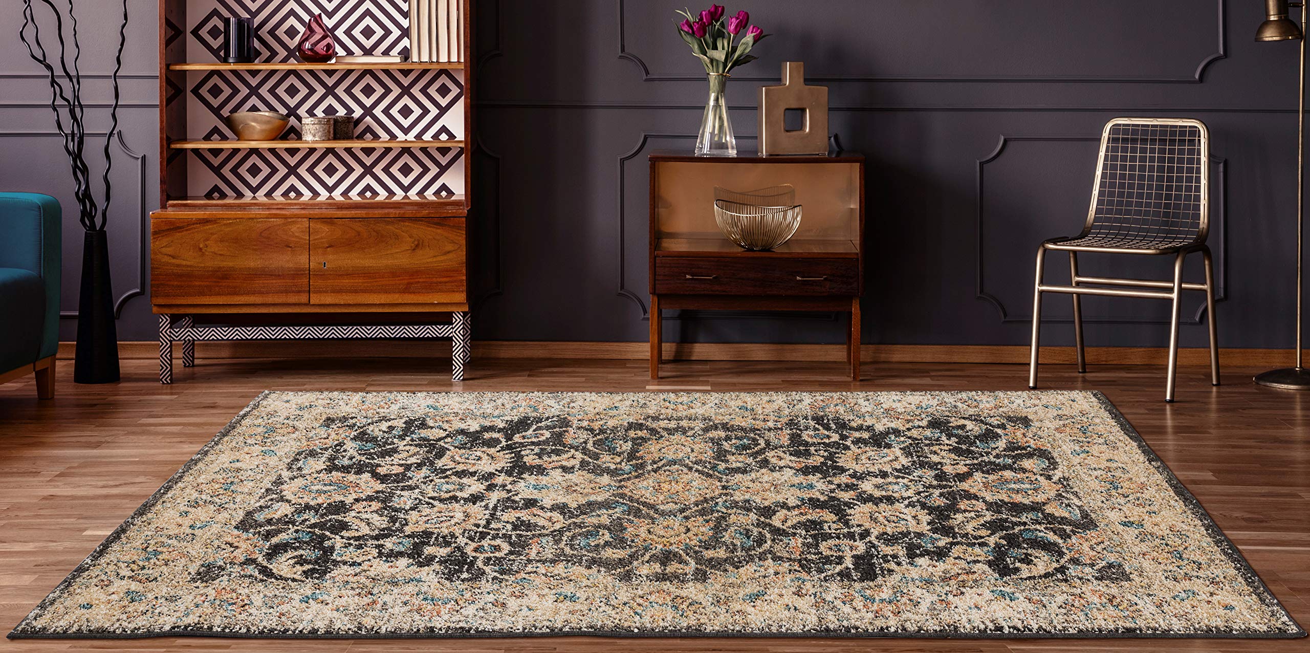 United Weavers Marrakesh Bey Walnut Accent Rug 1'10