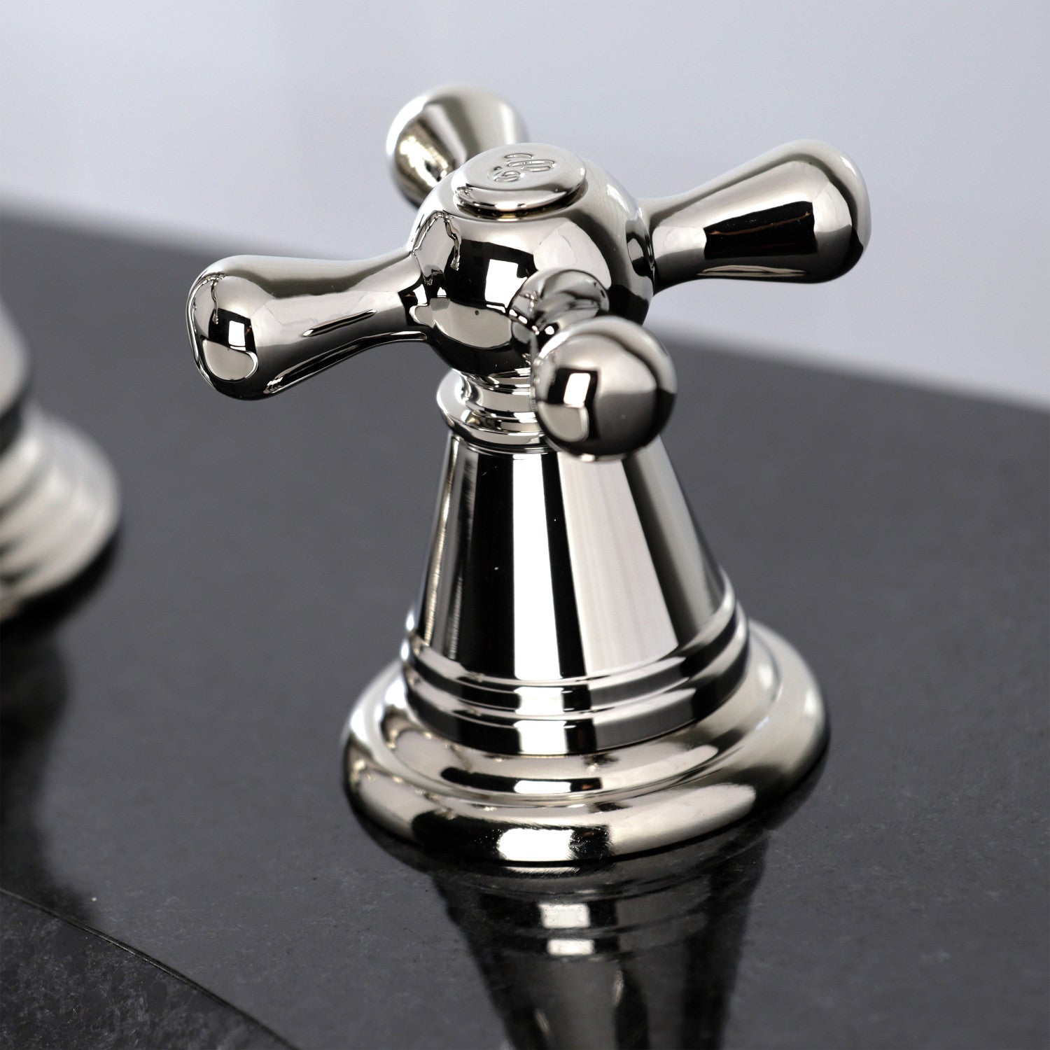 American Classic FSC1979AAX 3-Hole Widespread Bathroom Faucet with Brass Pop-Up Drain - Polished Nickel Finish - Perfect for Modern Vanities & Bathroom Renovations