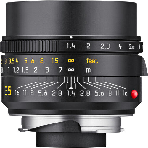 Leica Summilux M 35mm f/1.4 ASPH Lens (2022 Version) - Premium Wide-Angle Prime Lens for Street & Portrait Photography - Perfect for Low Light & Travel Shooting