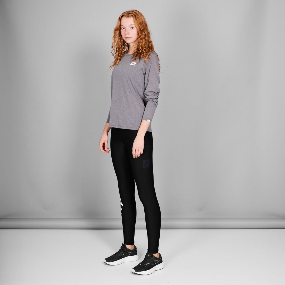 SAYSKY Women's Long Sleeve Athletic Shirt - Breathable Workout Top for Running, Yoga & Gym - Moisture Wicking Activewear for Women