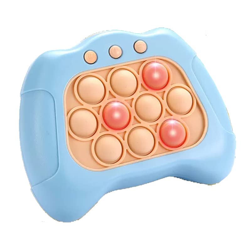 Fast Push Bubble Pop Game - Sensory Fidget Toy for Kids Ages 5-12 | 4 Fun Modes, Stress Relief & Handheld Entertainment | Perfect for Birthday Gifts, Classroom Rewards, Travel Activities & ADHD Focus Aid