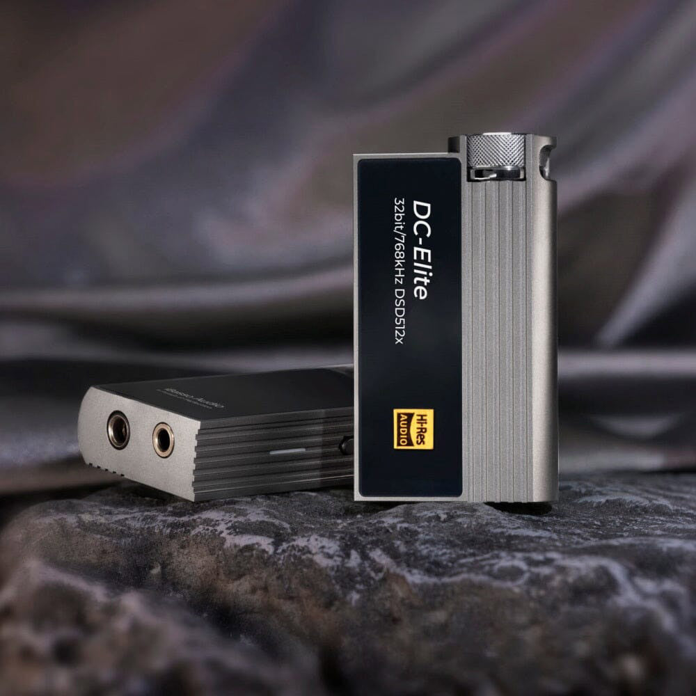 iBasso DC Elite High-Resolution USB DAC & Headphone Amplifier - Premium Portable Audio for Audiophiles, Travel, and Home Listening