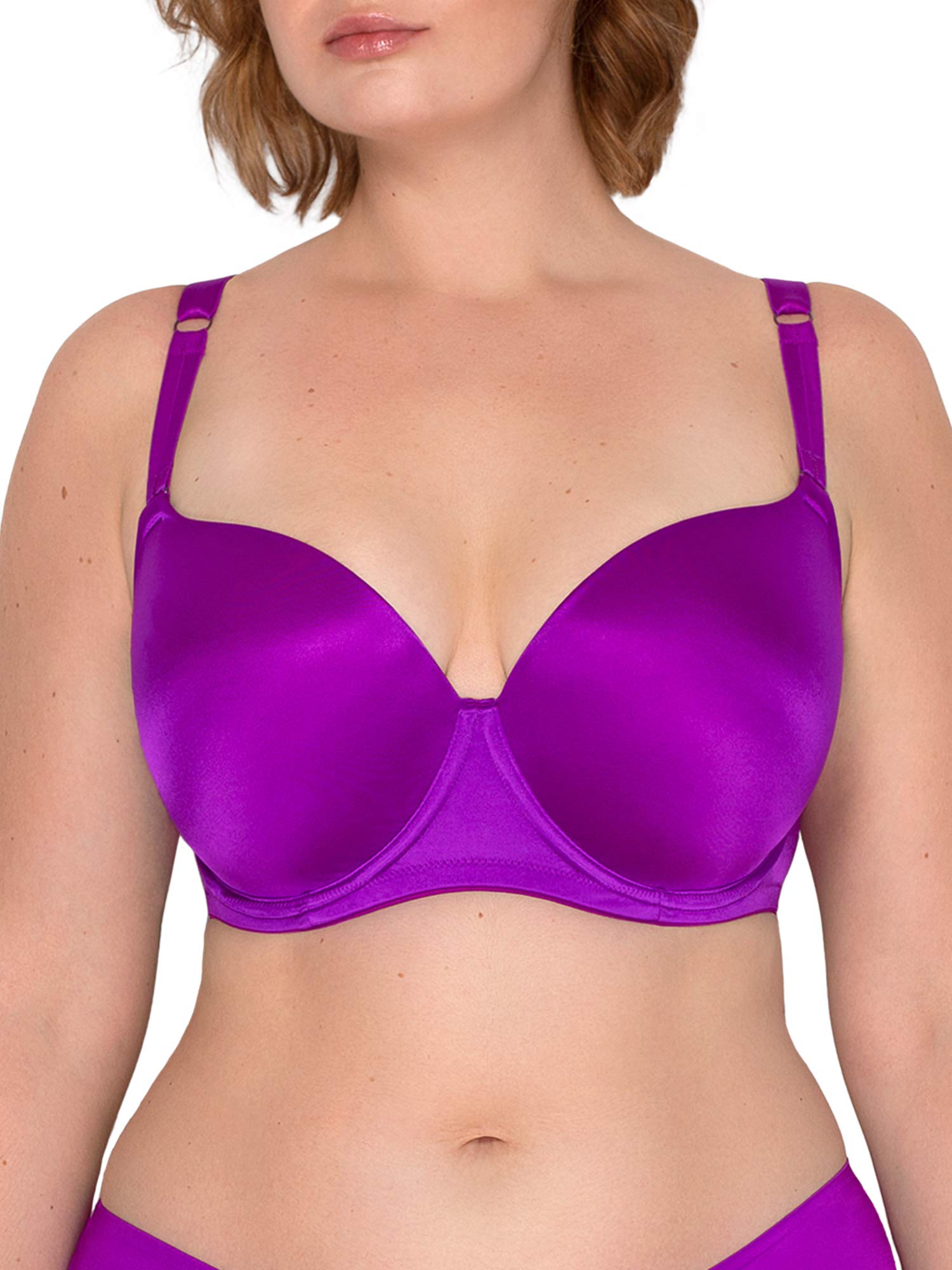Smart & Sexy Women's Perfect Demi T-Shirt Bra - Comfortable Wireless Support for Everyday Wear | Work, Gym & Casual Outfits