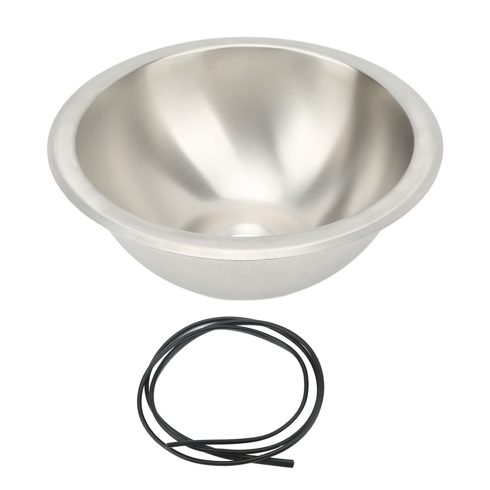 10 Inch Stainless Steel RV Kitchen Sink - Smooth Surface, Easy to Clean, Space-Saving Design for RV, Camper, Boat & Tiny Homes - Perfect for Compact Living Spaces & Mobile Kitchens