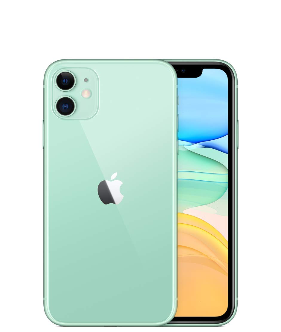 Apple iPhone 11 Unlocked 256GB - Premium Renewed Green Smartphone for Travel, Photography & Social Media