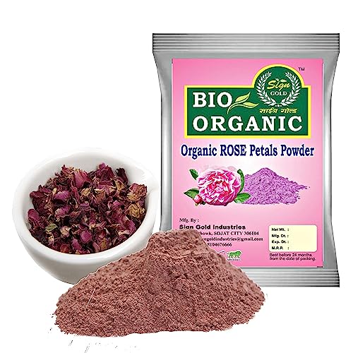 ROSE POWDER Face & Body Scrub - 200GM | Natural Skin Brightening, Tan Removal & Glowing Complexion | Exfoliating Treatment for Radiant Skin | Perfect for Spa Days & At-Home Skincare Routines