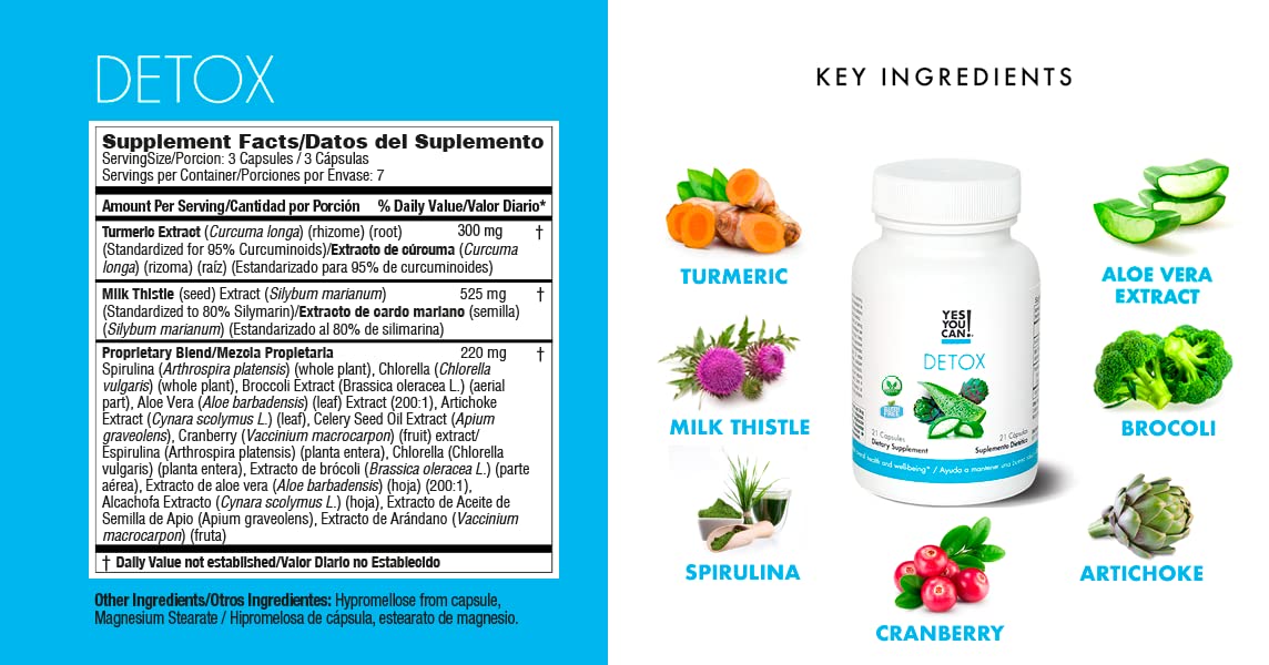 Yes You Can! Detox Plus Kit - Meal Replacement Shake (Dulce de Leche & Aloe Vera Mango Flavors) | High Protein Powder, Energy Booster & Aloe Detox Supplement for Weight Loss & Wellness | Perfect for Busy Professionals, Gym Lovers & Healthy Lifestyle