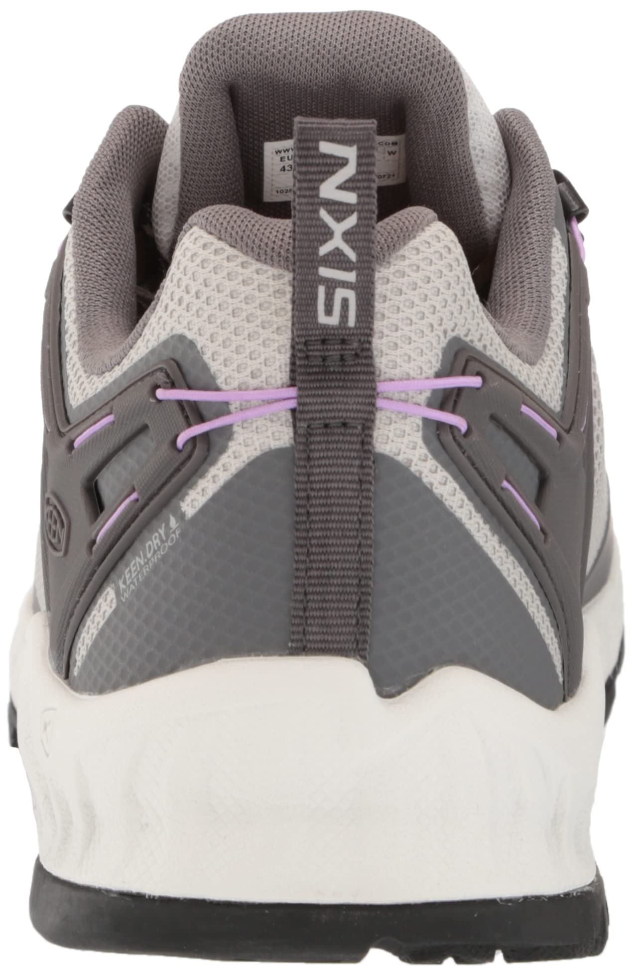 KEEN Women's Nxis Evo Low Waterproof Hiking Shoes - Lightweight & Quick-Drying for Outdoor Adventures, Trail Running & Camping