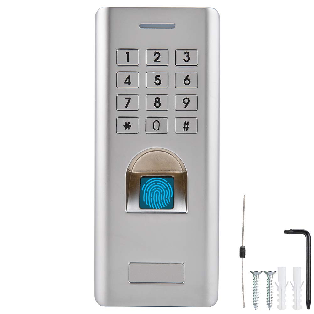 Smart Deadbolt Door Lock with Fingerprint Reader - Easy to Install Keyless Electronic Lock for Homes, Apartments & Hotels | Secure Entry for Front Doors & Rental Properties