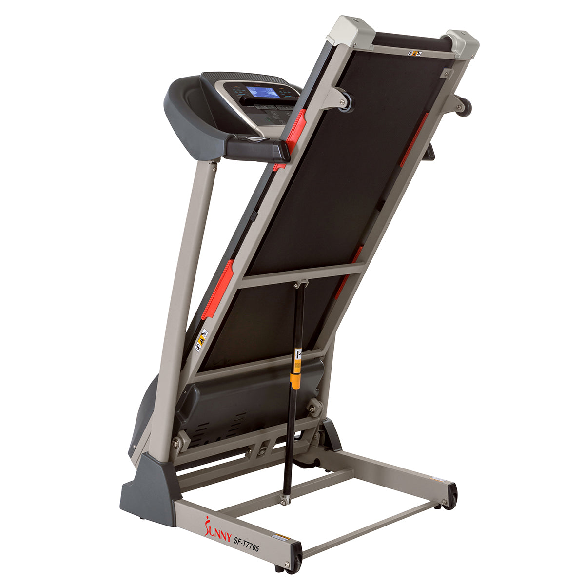 Foldable Portable Treadmill with 15% Incline & Shock Absorption - Smart Bluetooth App Connectivity for Home Gym & Small Spaces - Perfect for Walking, Jogging & Apartment Workouts