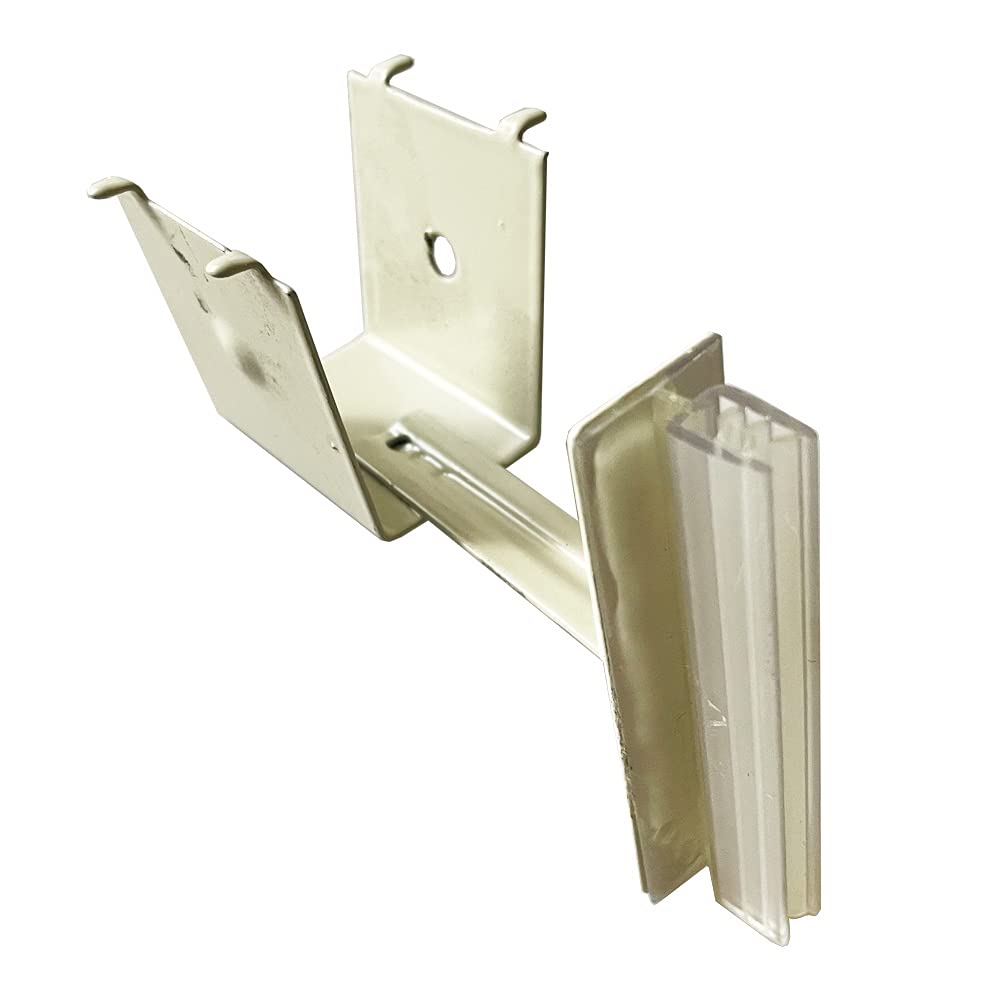 25 Pack Retail Shelf Sign Holders for Gondola & Under-Shelf Spring Gripper Signs - Perfect for Supermarkets, Retail Stores & Product Displays