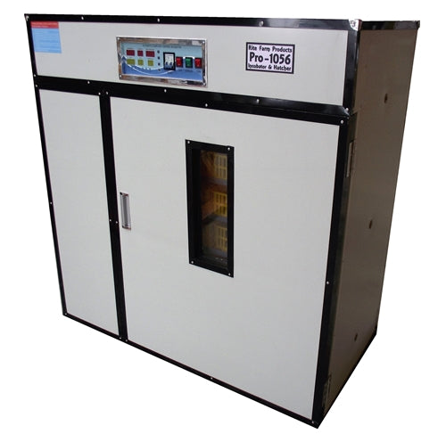 Rite Farm Pro 1056 Professional Egg Incubator & Hatcher - Automatic Temperature Control for Chicken, Duck, Quail Eggs - Perfect for Poultry Farming, Hatching Projects & Backyard Chicken Coops