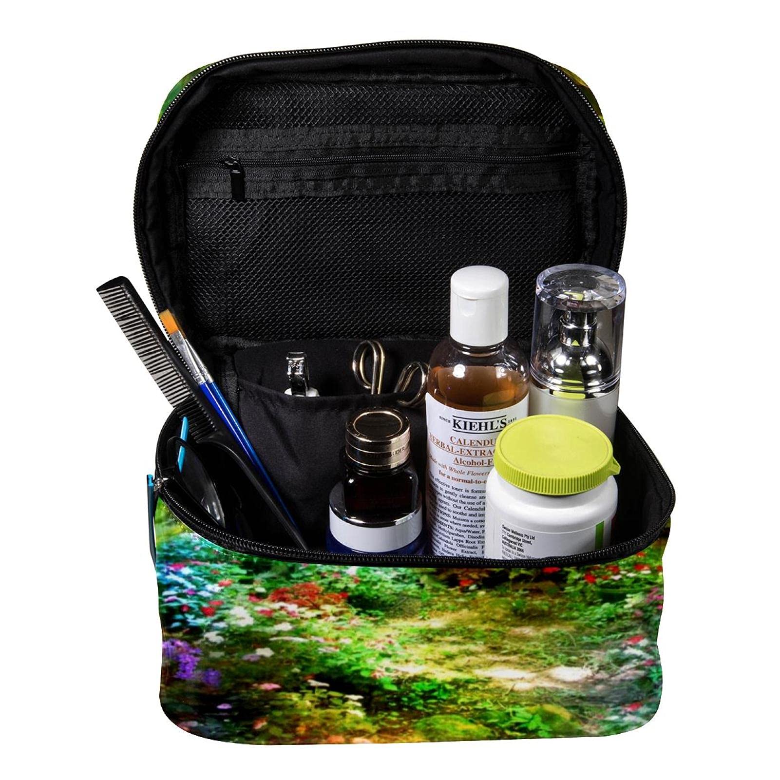 Fairy Forest Travel Makeup Bag - Large Cosmetic Organizer for Women | Perfect for Travel & Daily Use