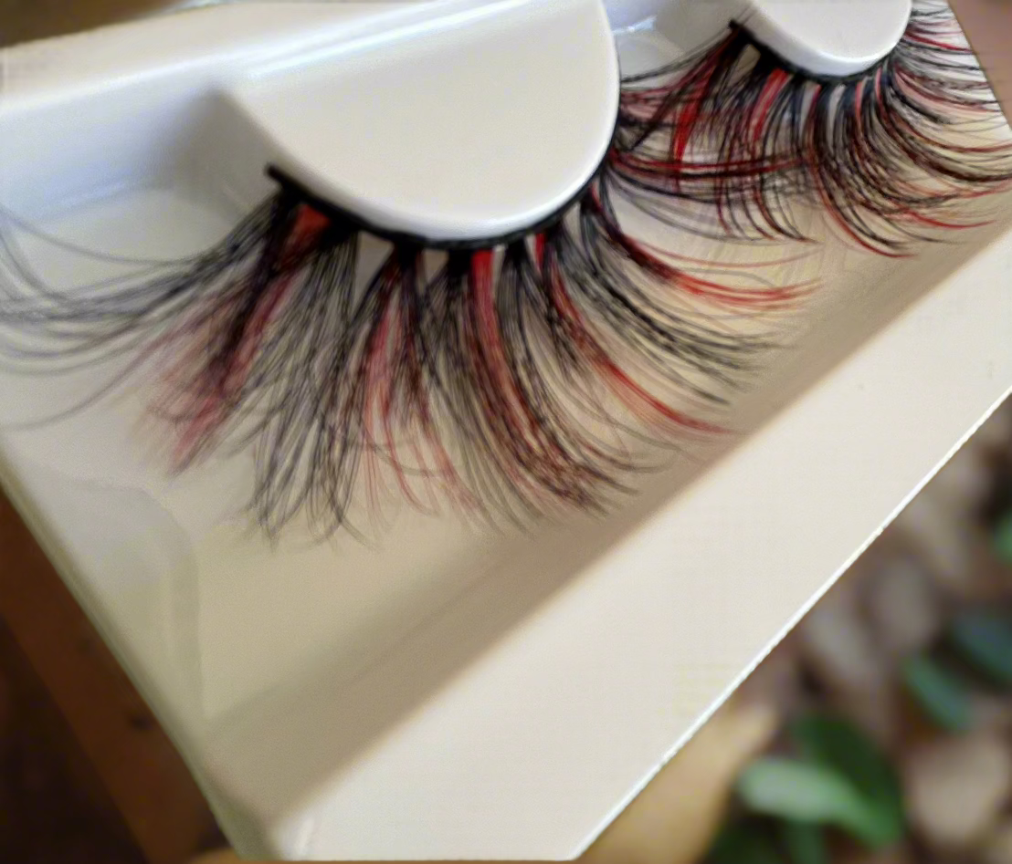 Monster Lashes - Non-Magnetic False Eyelashes for Dramatic Eye Makeup | Perfect for Halloween, Cosplay & Special Events