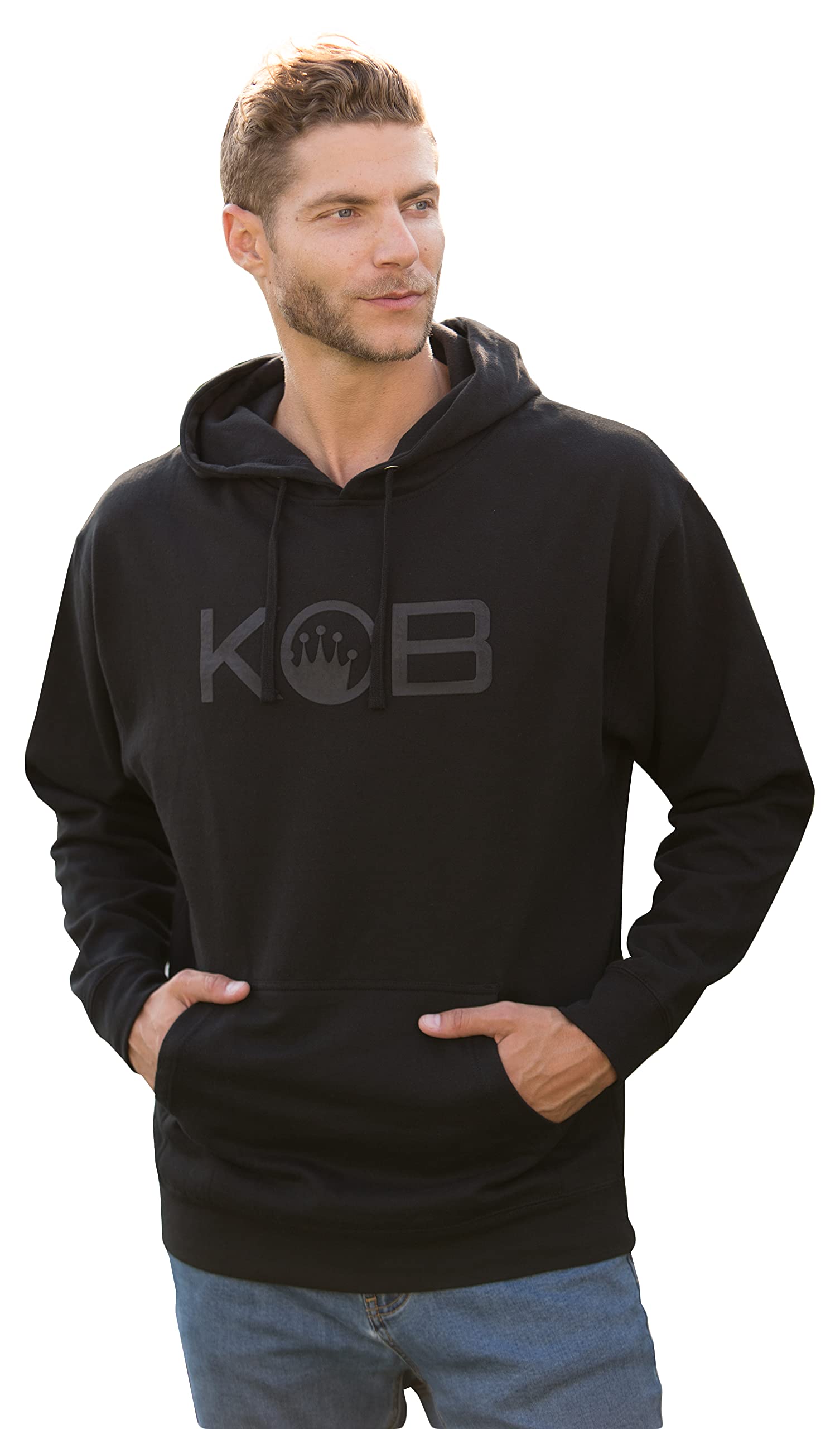 Miramar® KING OF THE BEACH® Premium Heavyweight Hooded Sweatshirt - Cozy Fleece-Lined Pullover for Surfing, Beach Outings & Outdoor Adventures