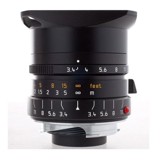 Leica Super Elmar M 21mm f/3.4 ASPH Lens - Ultra Wide Angle Prime Lens for Leica M Mount Cameras - Perfect for Landscape, Architecture & Low Light Photography