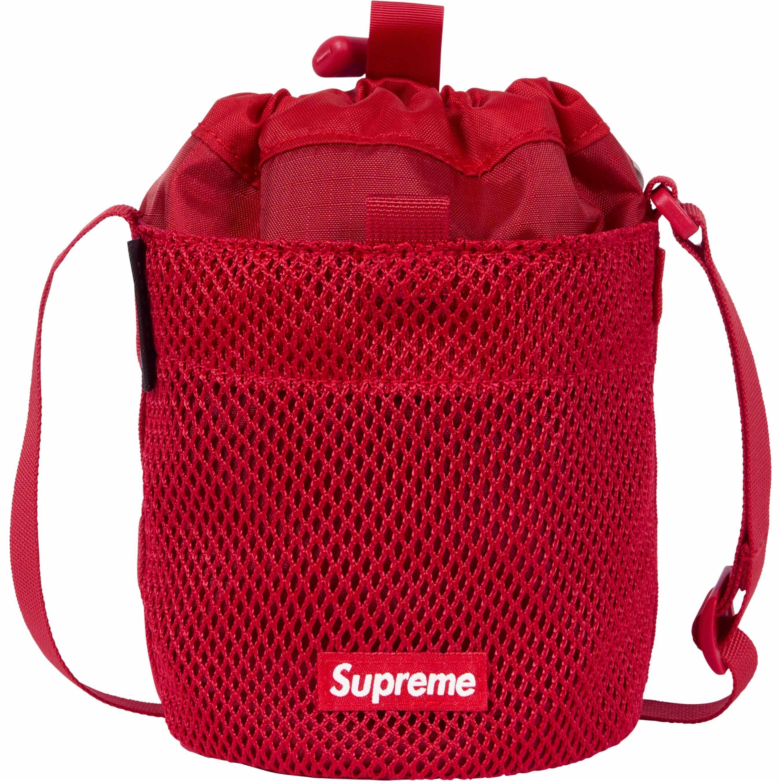 Supreme 55th Anniversary Pouch Bag - Red Crossbody Bag for Women & Men | Perfect for Travel, Gym & Everyday Use