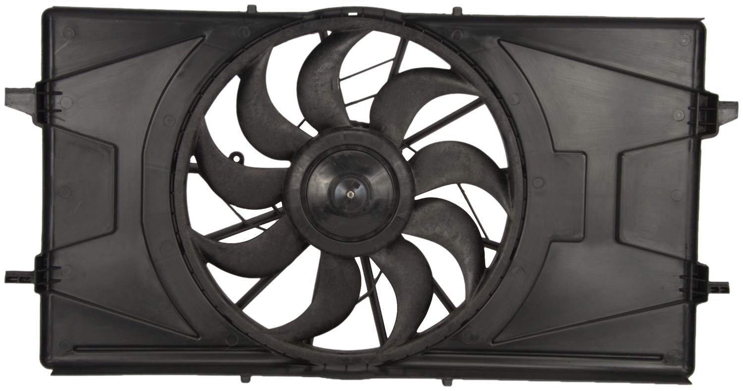ACDelco Professional 15-81620 Engine Cooling Fan Assembly with Shroud - Replacement Cooling Fan for Chevy, GMC, Buick & Cadillac - Perfect for Overheating Prevention & Engine Temperature Control
