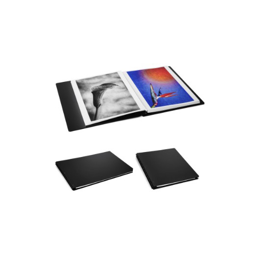 Moab Flint 19x13 Landscape Screwpost Portfolio with 25 Hinge Strips - Professional Art & Photo Presentation for Artists, Designers & Photographers - Perfect for Portfolios, Exhibitions & Client Meetings