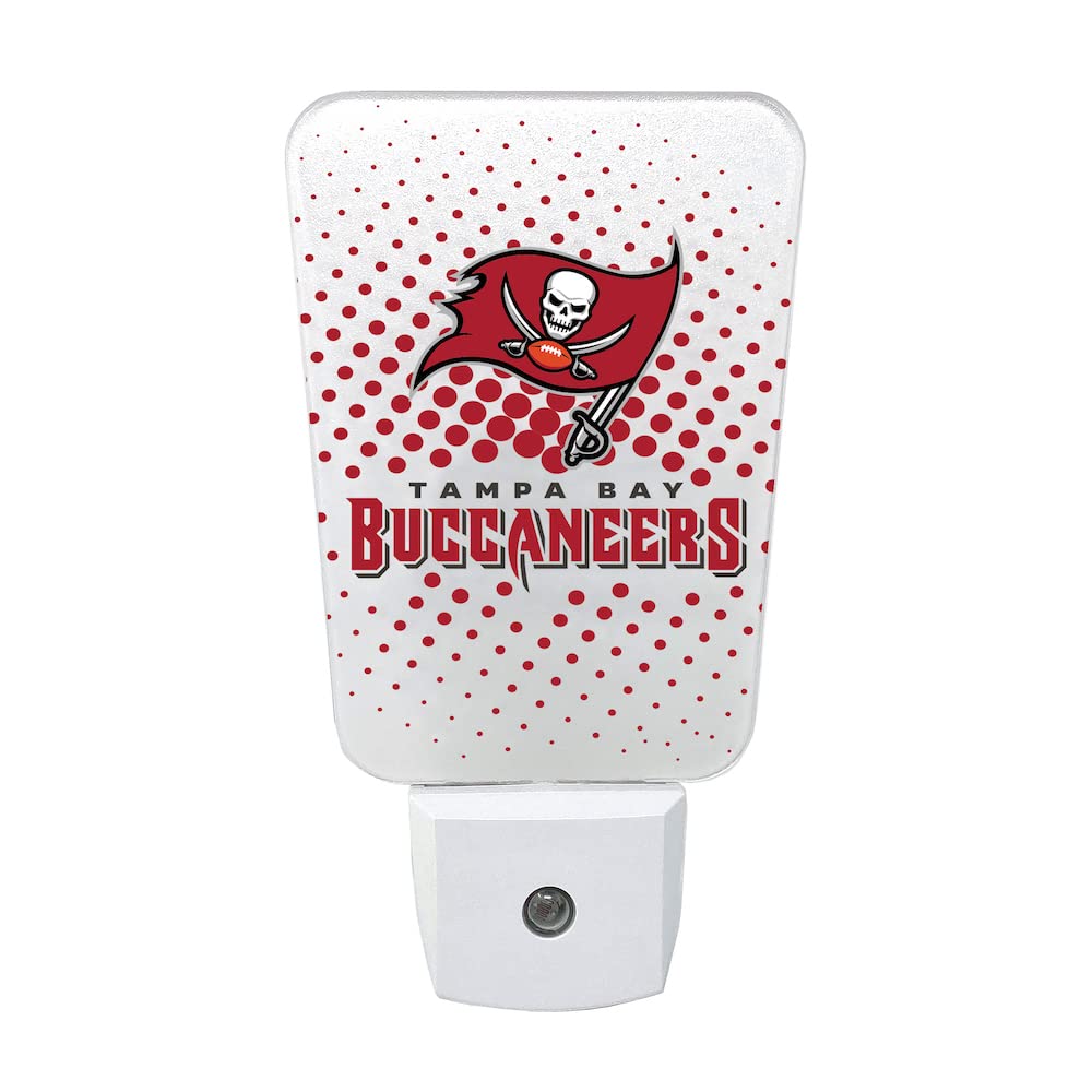 NFL Tampa Bay Buccaneers LED Night Light for Bedroom - Officially Licensed Football Team Decor, Perfect for Game Nights & Kids Room Decorations (Buccaneers Logo)