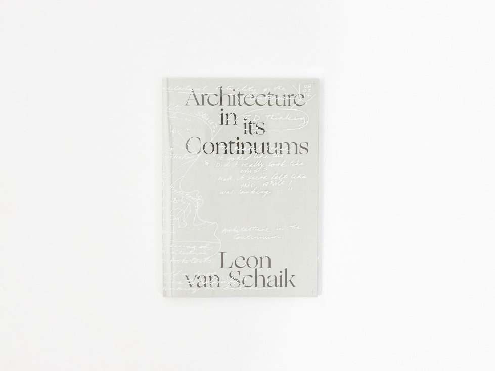 Architecture in its Continuums - Modern Design Books for Architects & Students | Perfect for Studio Inspiration & Academic Research