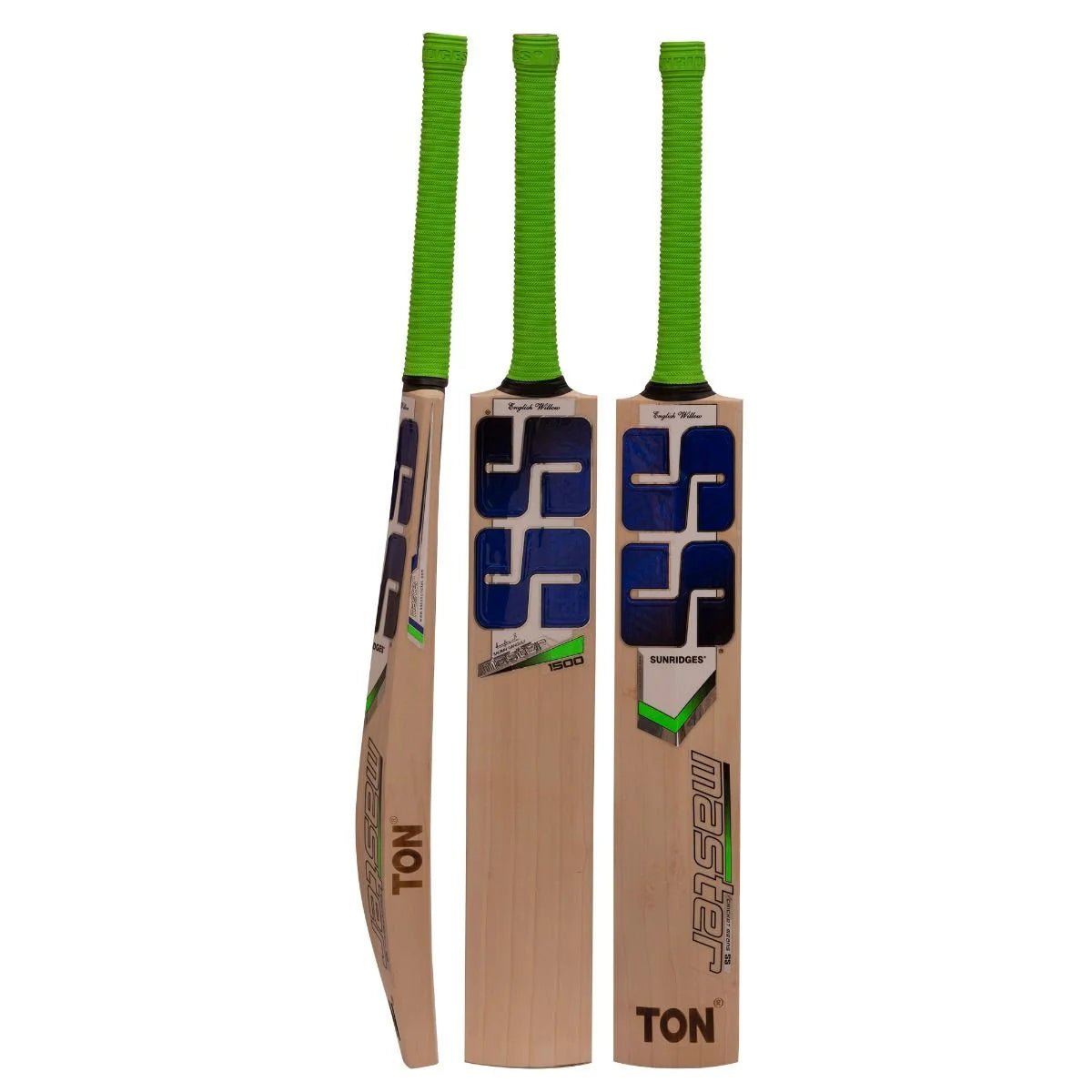 Premium SS Master 1500 English Willow Cricket Bat - Professional Grade for Matches & Practice - Perfect for League Play, Training Sessions & Backyard Cricket
