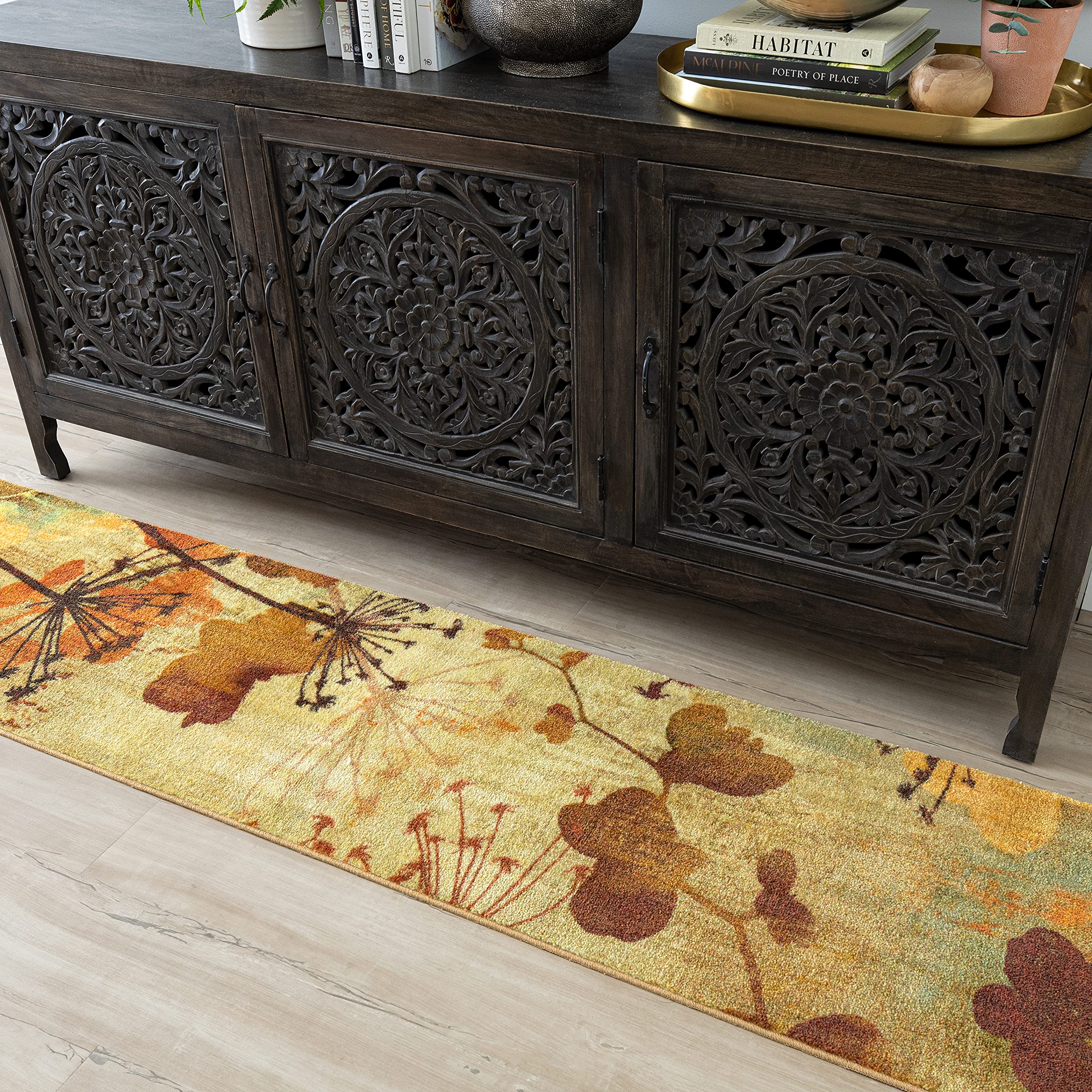 Mohawk Home Rust Autumn Branches Area Rug 2'6
