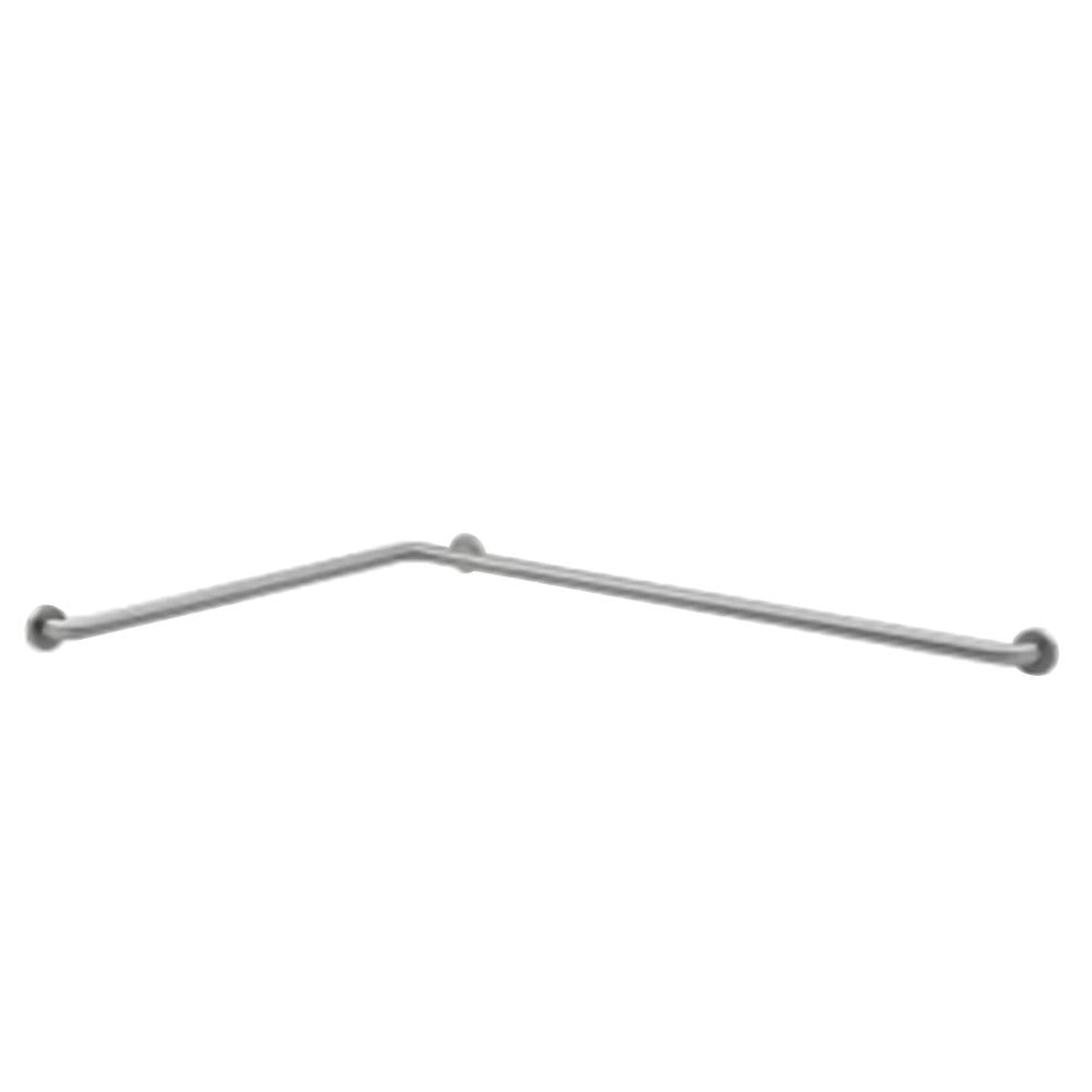 Bobrick B5897 L-Shaped Grab Bar - 54