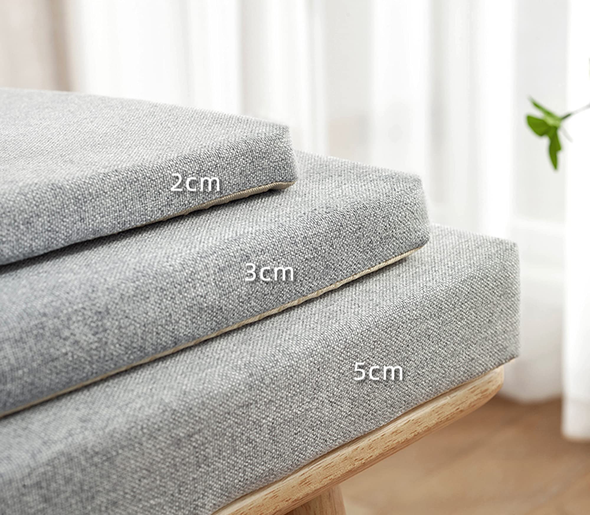 **Outdoor & Indoor Bench Cushion – 2-3 Seater Removable Non-Slip Cover with Ties – Perfect for Kitchen, Dining, Garden, Patio & Swing Seats**    *(Ideal for enhancing comfort on benches, swings, and outdoor furniture – weather-resistant and stylish for any setting!)*