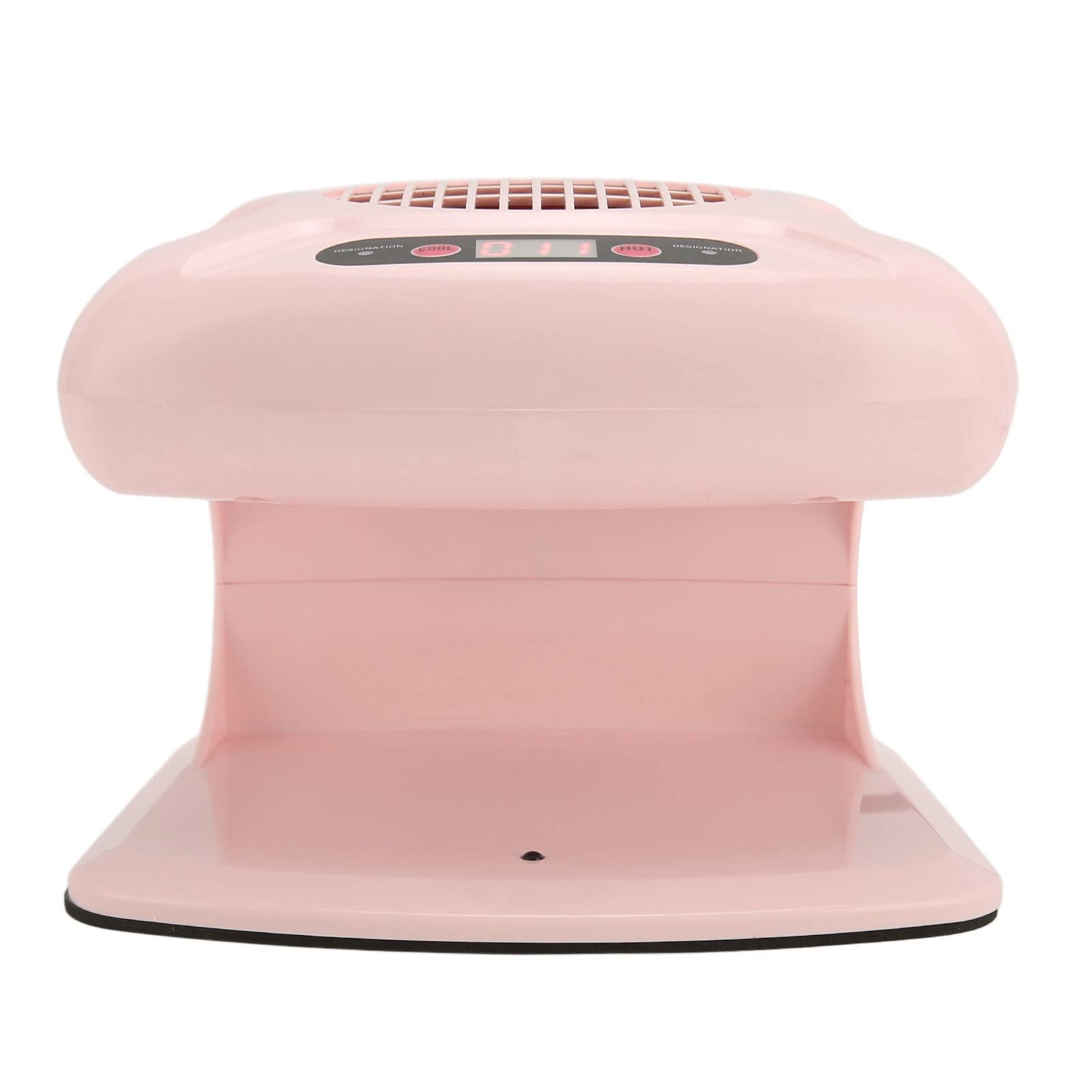 Hot & Cold Air Nail Dryer with Strong Wind - Automatic Induction Nail Polish Dryer for Home & Salon Use (UK Plug 220V) - Perfect for Gel, Acrylic & Regular Nail Polish Drying