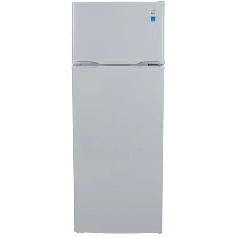 Avanti 21.75 Inch 7.3 Cu. Ft. Freestanding Top Freezer Refrigerator RA730B0W - Compact & Energy Efficient for Apartments, Dorms & Small Kitchens