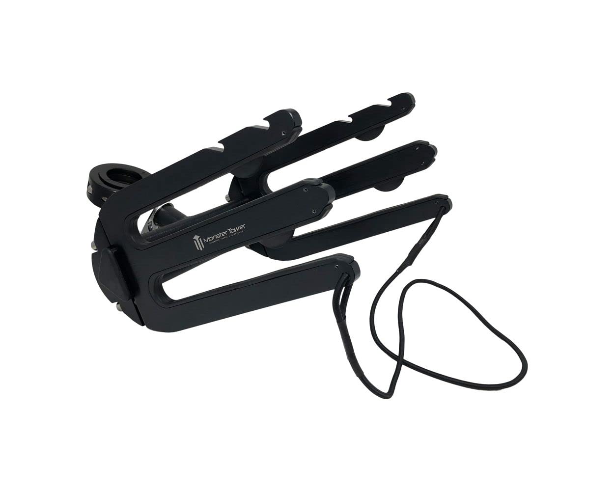 Universal Quick Release Retractable Wakeboard Rack - 360° Rotation, Shock Cord & Rubber Bumper for Wakeboard Towers | Perfect for Boat Water Sports & Wakeboarding Accessories
