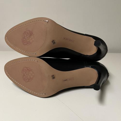 Vince Camuto Women's Sahra Ankle Boots Size 8 US - Stylish Leather Booties for Fall & Winter Outfits, Office Wear & Casual Dates