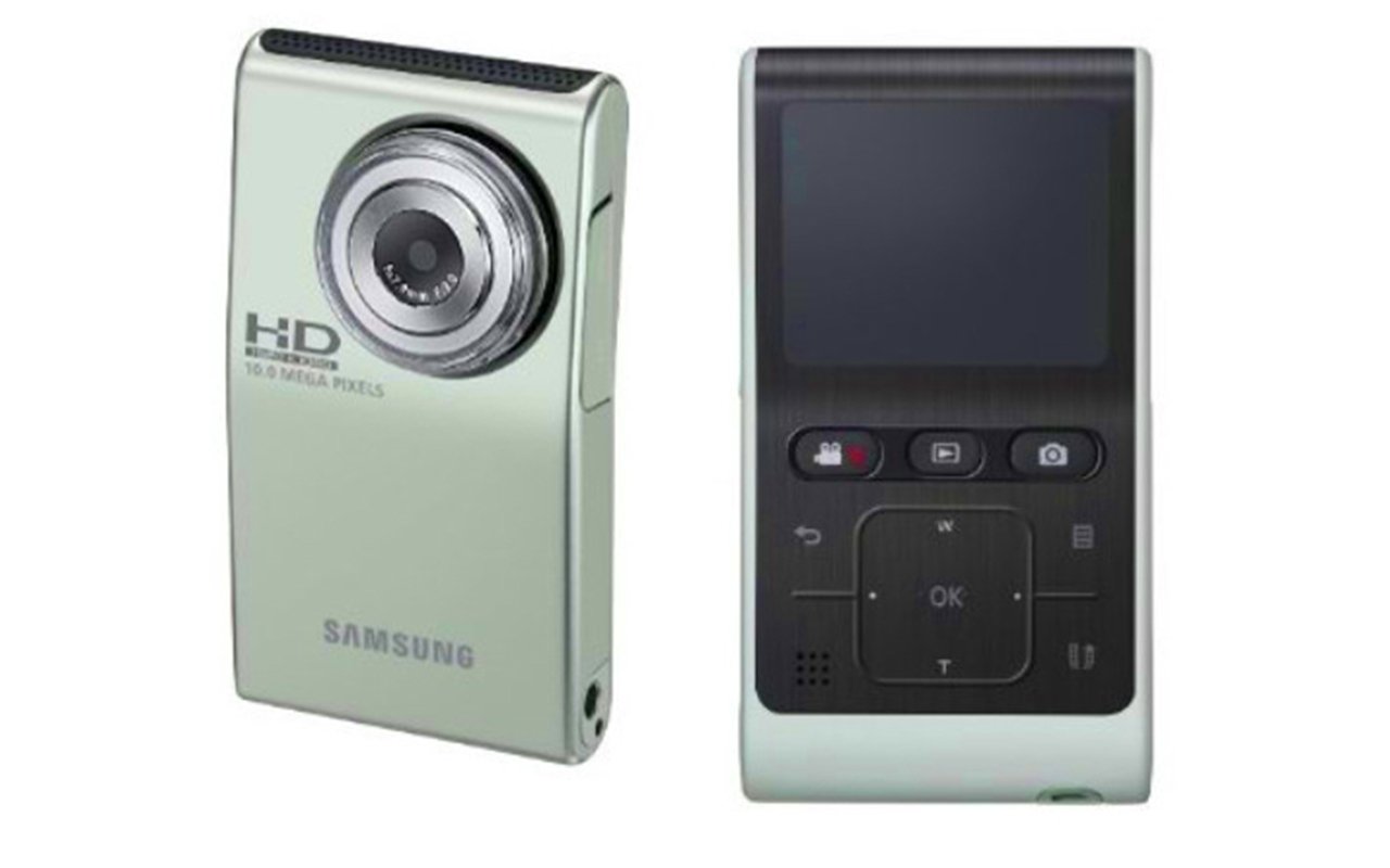 HMX-U10EN Green Camcorder Bundle with 32GB Memory Card & Protective Case - Perfect for Travel Vlogging, Family Events, and Outdoor Adventures