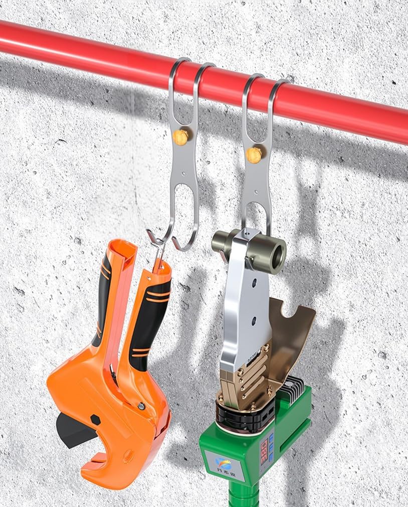 PPR Heat Fusion Machine Pipe Welder Hook - Manual Pipe Welding Hanger for Overhead Welding - Professional Plumber Tool for PPR Pipe Installation - Perfect for Construction, Plumbing and DIY Projects