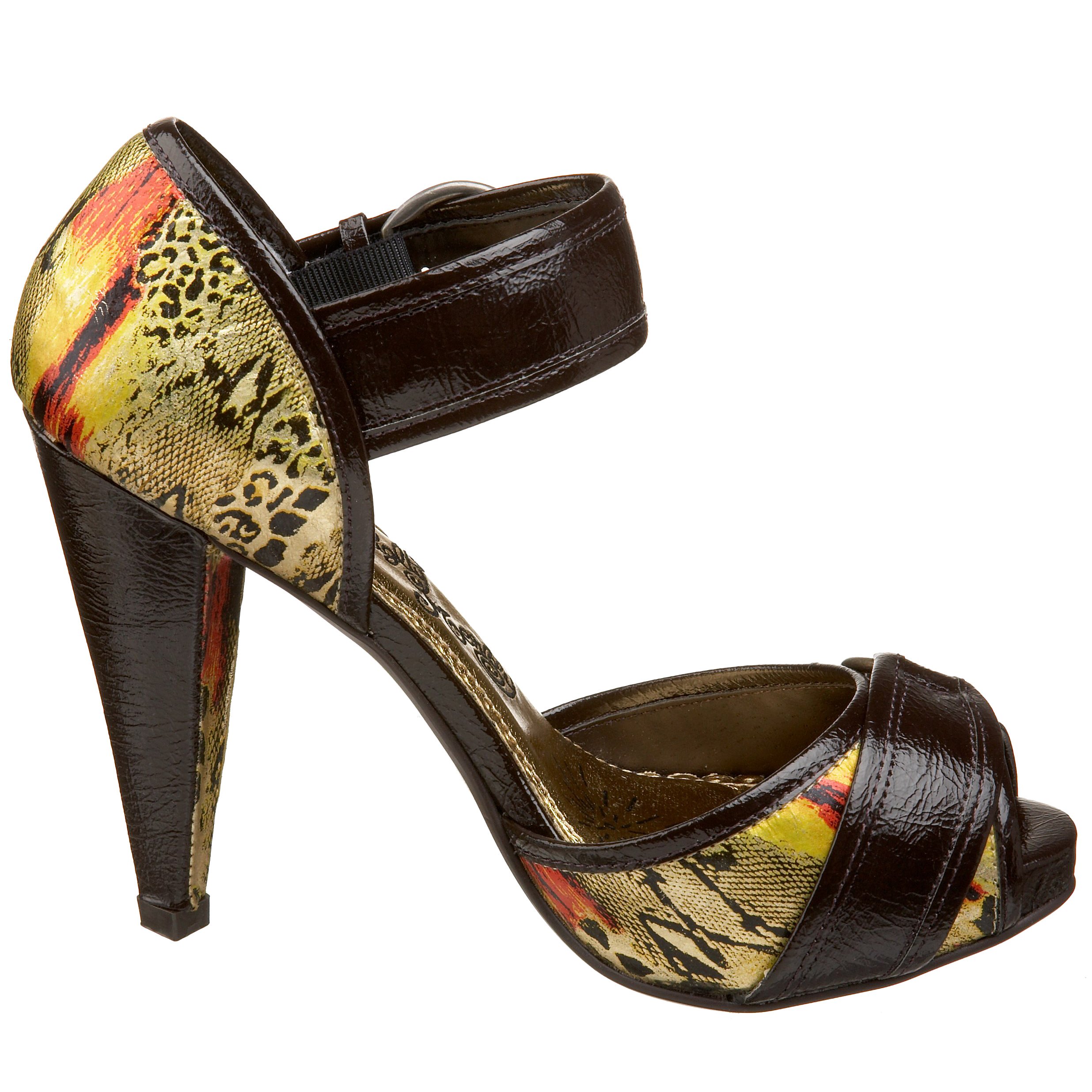 Naughty Monkey Women's Chutes and Ladders Leather Pump Shoes - Stylish & Comfortable Heels for Office, Party & Date Night