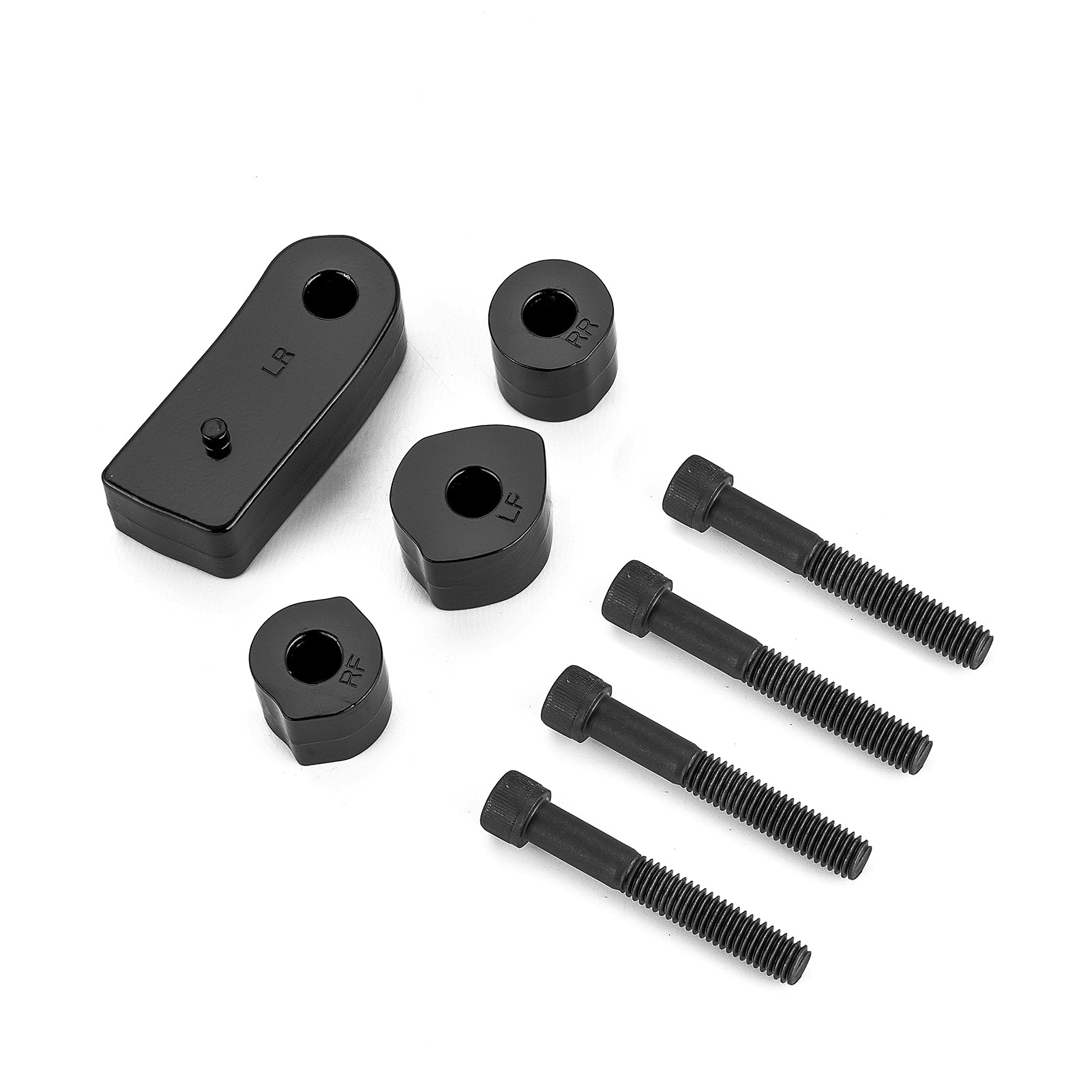 Harley Softail FL Foot Control Extension Spacers for 2018-2025 Models - Driver Floorboard Upgrade for Comfort & Control - Perfect for Long Rides & Custom Bike Builds