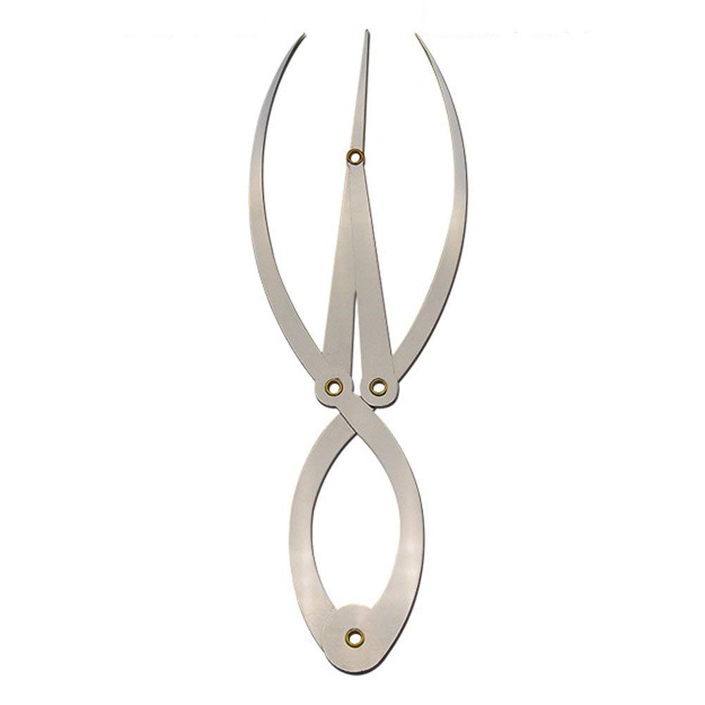 CENMO Golden Ratio Stainless Steel Eyebrow Ruler & Calipers - 1:1.618 Precise Measuring Tool for Perfect Eyebrow Shaping, Tattoo Design & Makeup Application - Ideal for Professional Artists, Beauty Salons & Home Use