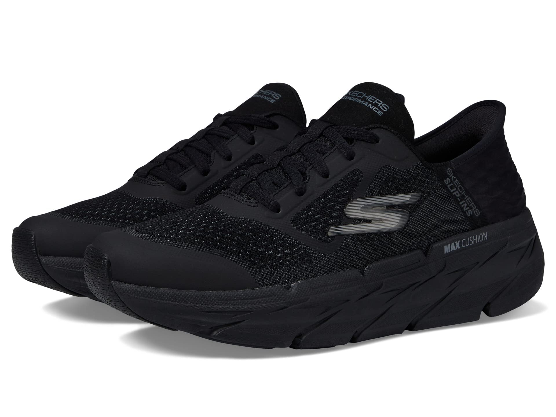Skechers Men's Max Cushioning Slip-On Sneakers - Memory Foam Athletic Shoes for Running, Walking & Workouts | Comfortable Slip-Ins for Gym, Travel & Everyday Wear