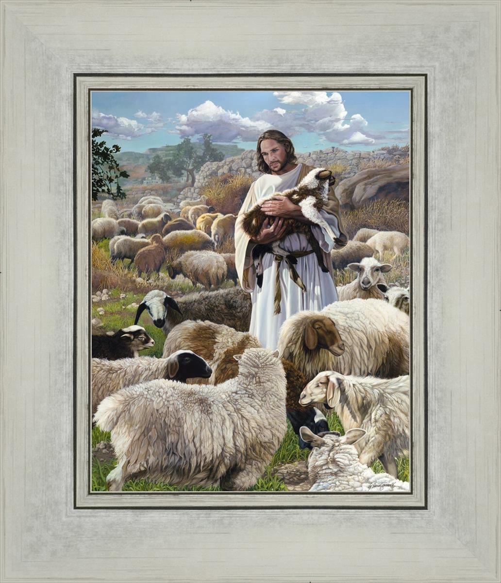 Finding The One By Liz Lemon Swindle - Inspirational Christian Art Print for Home, Office & Gift Giving - Perfect for Weddings, Anniversaries & Spiritual Decor