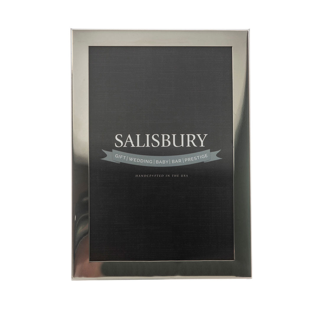 4x6 Pewter Picture Frame - Elegant Silver-Tone Photo Display for Home & Office Decor - Perfect for Weddings, Anniversaries & Family Memories
