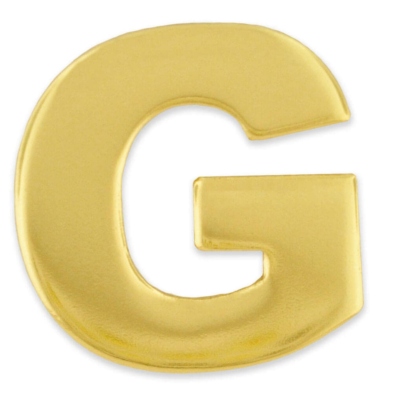 Silver & Gold Plated Alphabet Letter Lapel Pin - Custom Initial Monogram Brooch for Jackets, Blazers & Hats - Perfect for Gifts, Graduation & Corporate Events