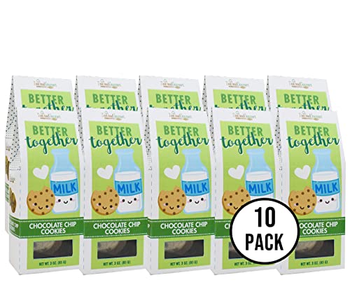 Too Good Gourmet Chocolate Chip Cookies 10 Pack - Soft Baked Dessert Snacks for Gifting & Sharing