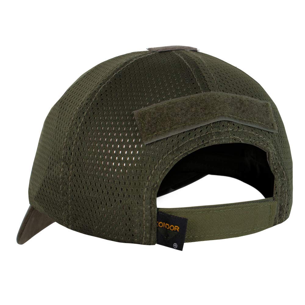 Condor Mesh Tactical Cap Multicam Arid - Lightweight Military Baseball Hat for Outdoor, Hiking & Airsoft - Adjustable & Breathable Combat Cap for Men